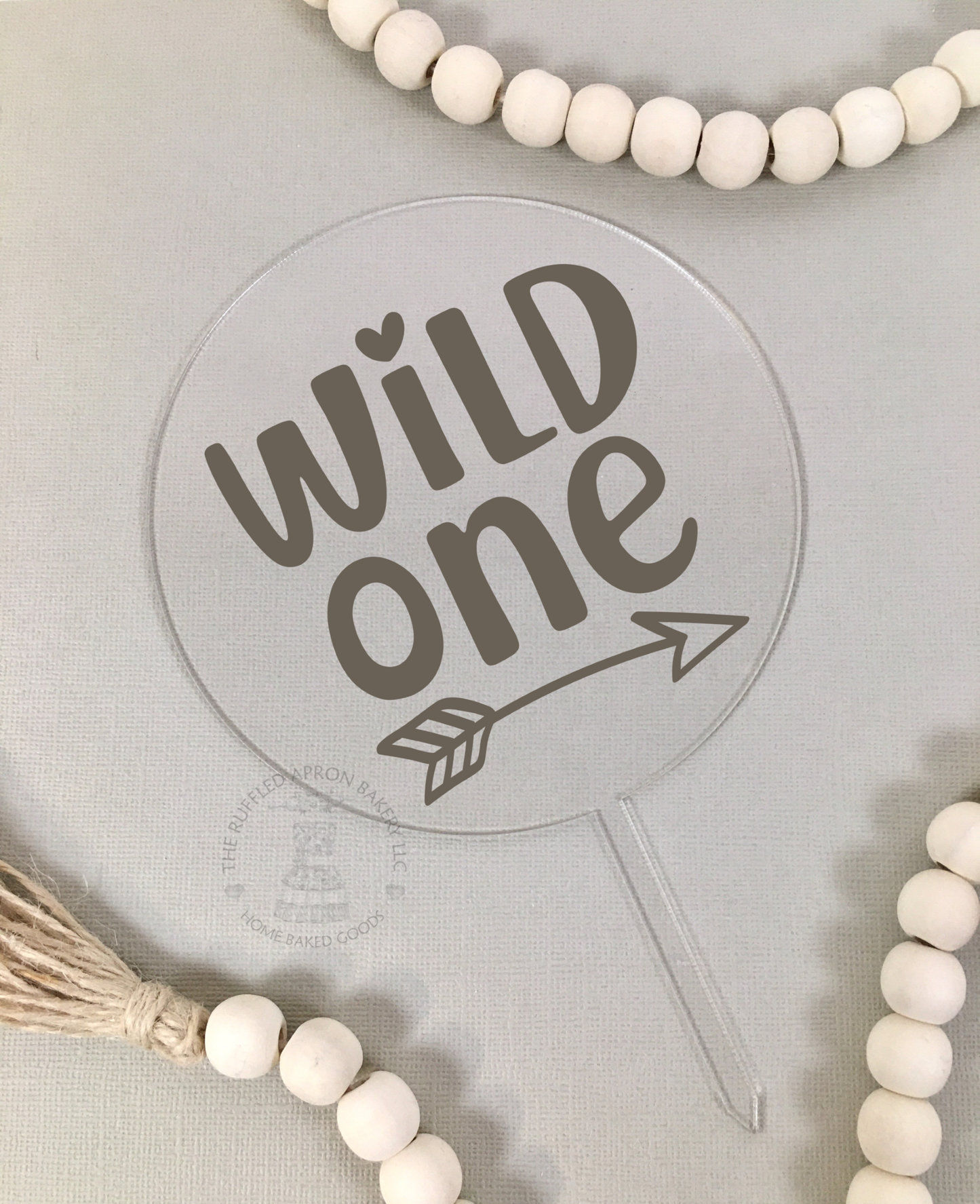Wild One with Arrow Cake Topper